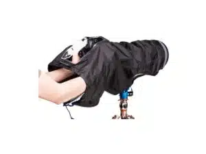 Kameran sadesuoja pitkälle objektiiville ja rungolle