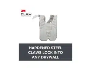 Taulun kiinnitys kipsilevyseinään koukku