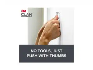 Peilin kiinnitys kipsilevyseinään koukku