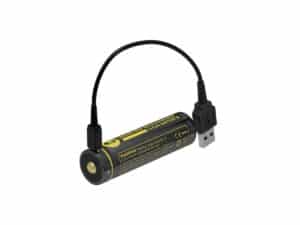 Nitecore-18650-2600mAh-akku-Micro-USB-liitännällä-(NL1826R)