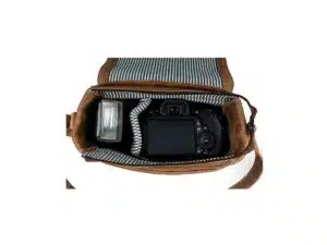 Dörr nahkainen kameralaukku -olkalaukku