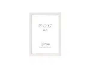Focus Pop White valokuvakehys 21x29,7 (A4)