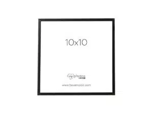 Focus Rock Black valokuvakehys 10x10cm