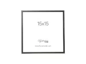 Focus Rock Black valokuvakehys 15x15 musta