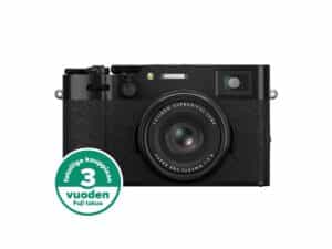Fujifilm X100VI kompaktikamera, musta 3 vuoden takuu